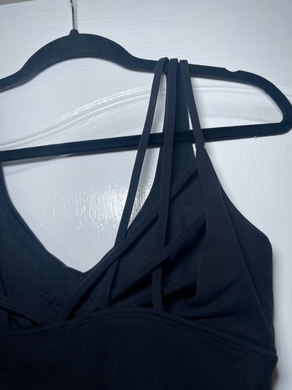 Buff Bunny Women’s Black Monarch Sports Bra in Onyx Black Size Large - Picture 9 of 10